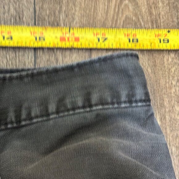 VTG Levi's 514 Jeans Men's 36x34 Black Straight Fit Stretch Denim White Tab - Picture 7 of 9